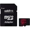 Карта памяти Addlink microSDXC AD64GBMSXU3A 64GB (с адаптером)