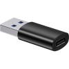 Адаптер Baseus ZJJQ000101 USB Type-C - USB Type-A (черный)